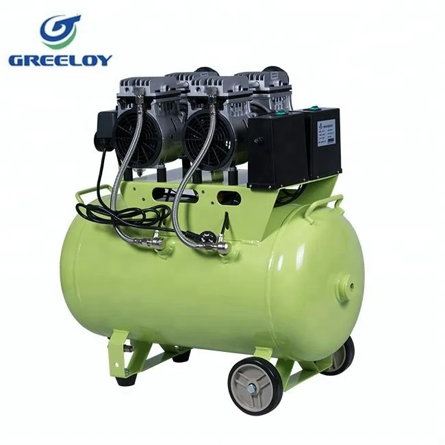 Oil Free Dental Air Compressor Portable Air Compressor for Hospital and Clinic