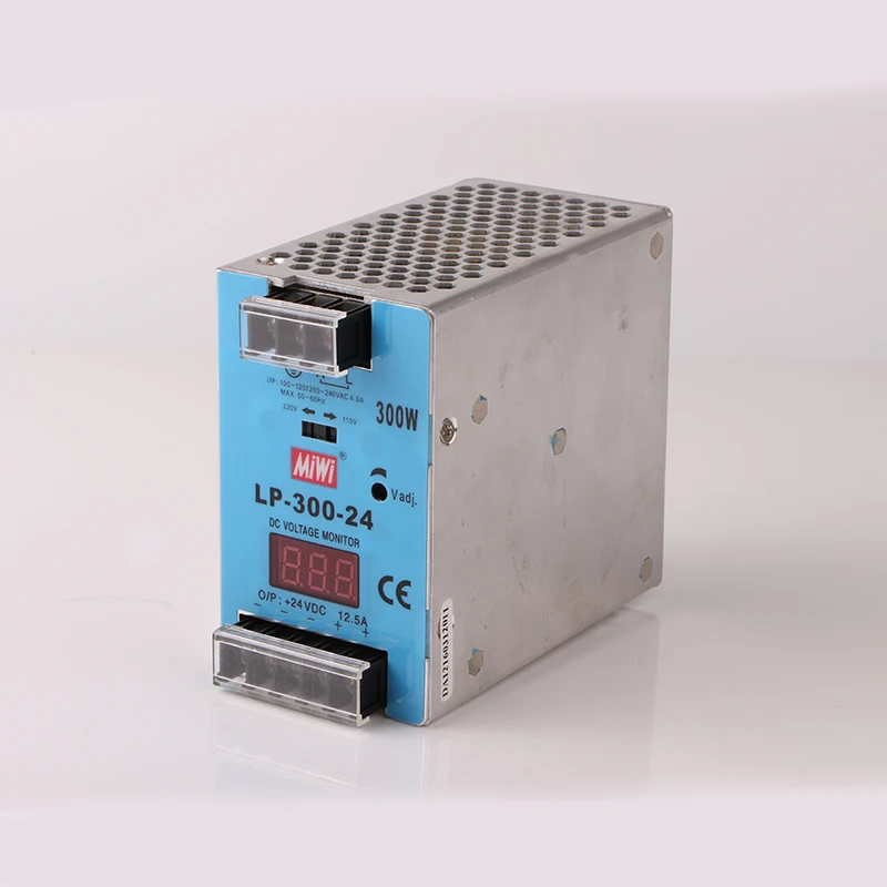 LP-300-12 led Digital display din rail 12v 300w power supply