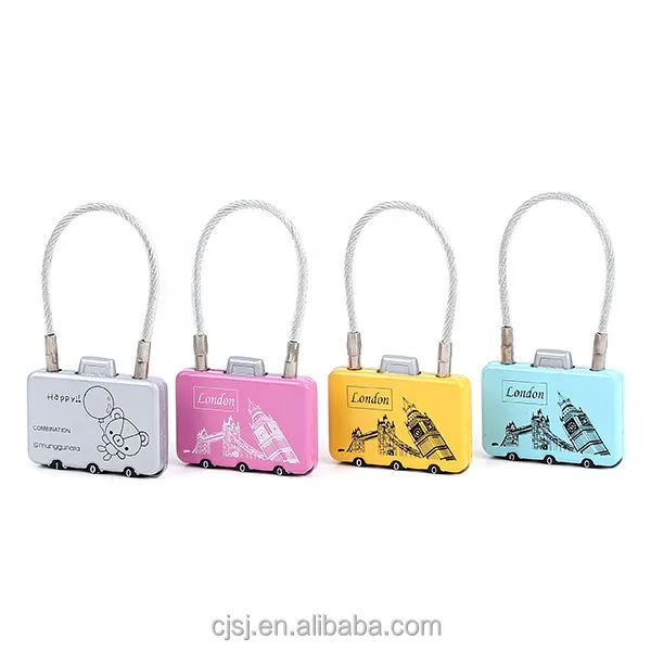 CH-29 практичный проволочный замок металлический цифровой комбинированный кабель для