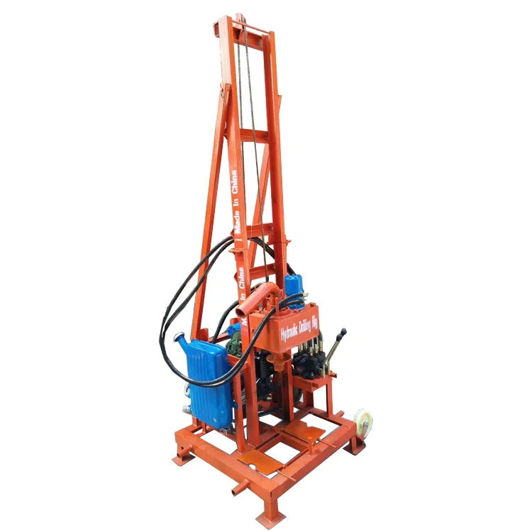 Rotation percussive type artesian well drilling machine / machine drill wells artesianos