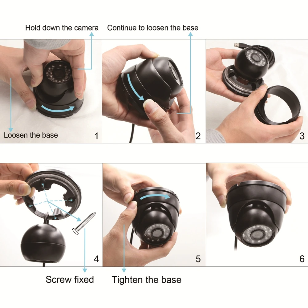 ELP Low Light Webcam Full HD Built-in Microphone Home Security Surveillance Webcam IMX323 Waterproof USB Camera For PC Laptop