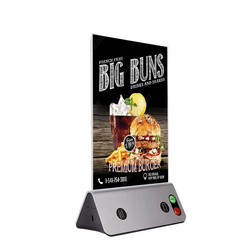 most popular power bank 2021 mas vendido 4 usb trending products restaurant menu power bank charger power bank ad holder ce RoHS