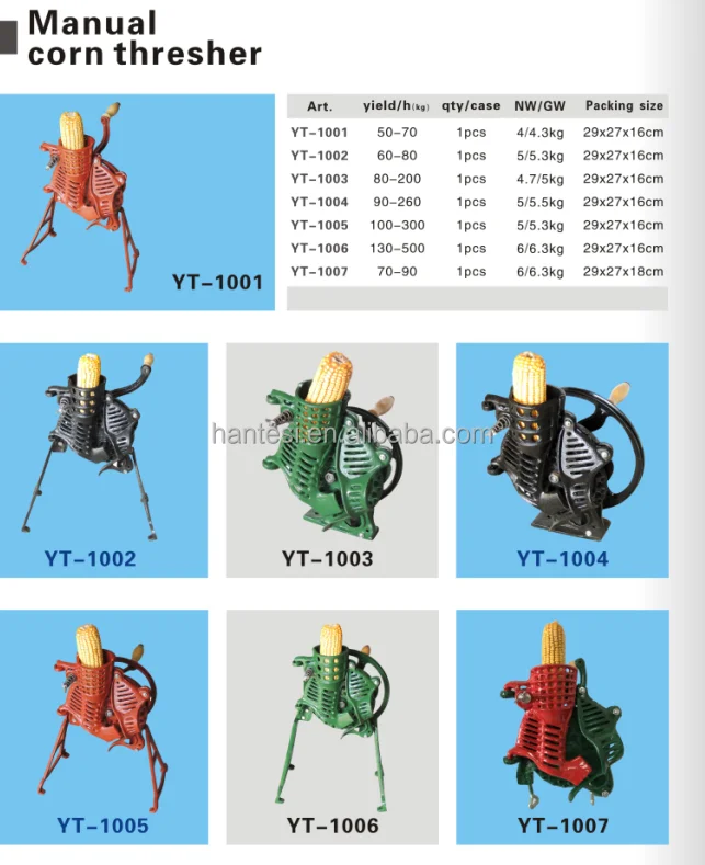 Hand Operated Corn Sheller Maize Thresher