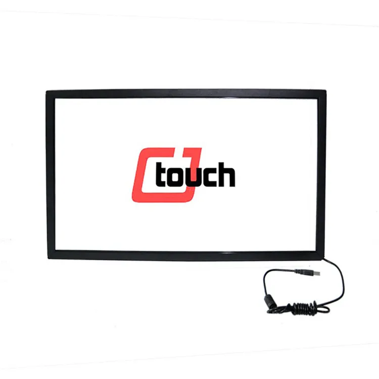 Flexible Displays 72 Inch Large Monitor Infrared Touchscreen USB Transparent LCD For Ras-pberry Display Touch Screen Overlay Kit