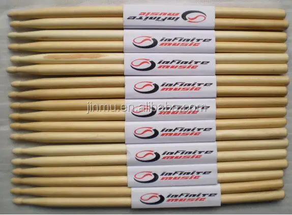 manufacturer wholesale 5A/5B custom logo maple drumsticks bulk drum sticks custom logo drumsticks