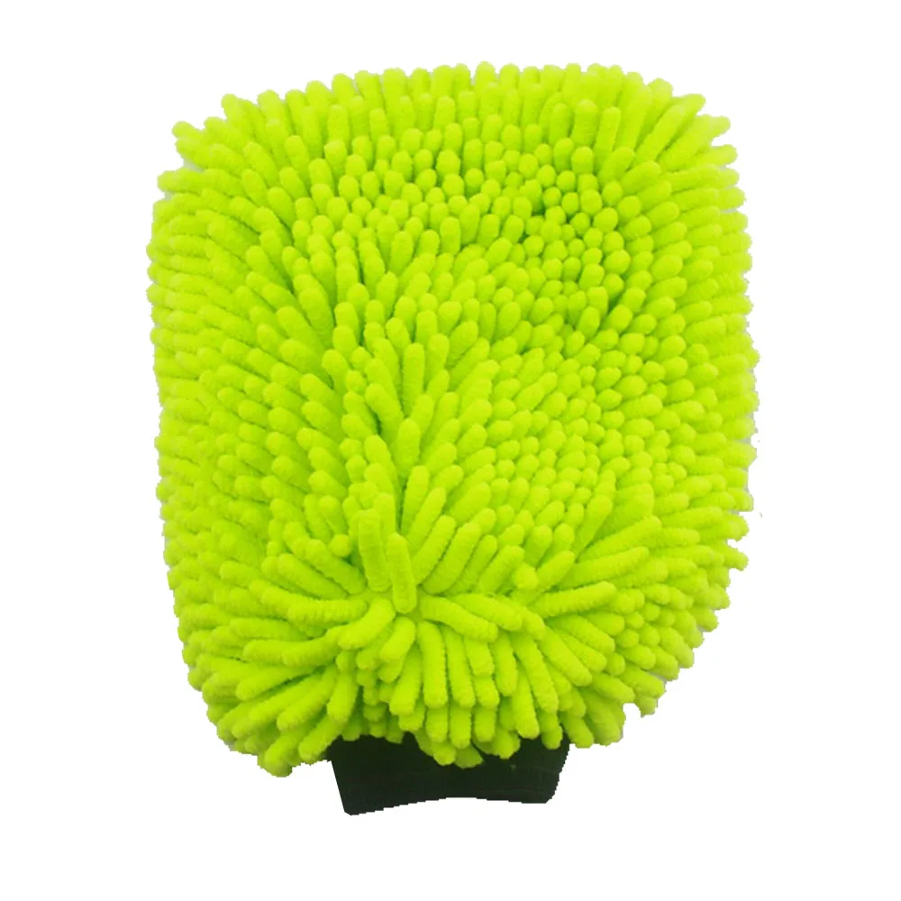 Hot selling customized car wash mitt /chenille clean glove/Mitt Microfiber Car Cleaning Glove
