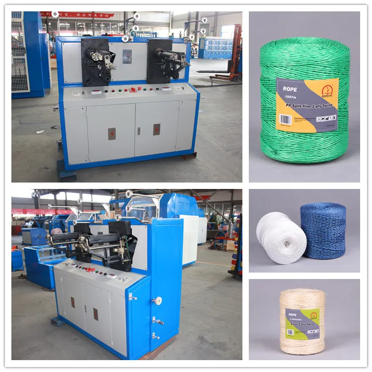 two machine heads spindle twine spool winder