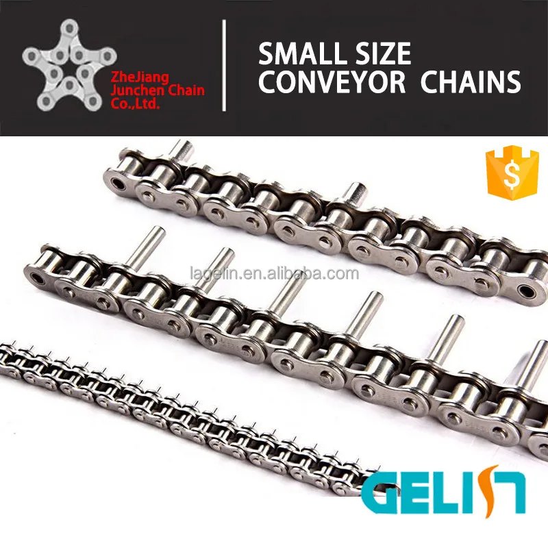 C2060 C2080 double pitch conveyor chains with extended pins