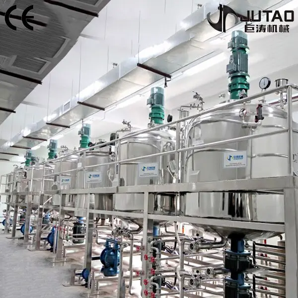 2000 liters high grade mixer blender liquid soap mixer machine