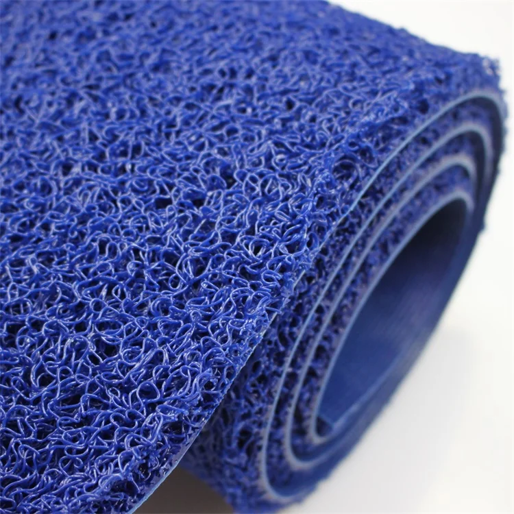 PVC spaghetti noodle coil carpets door mat floor mat