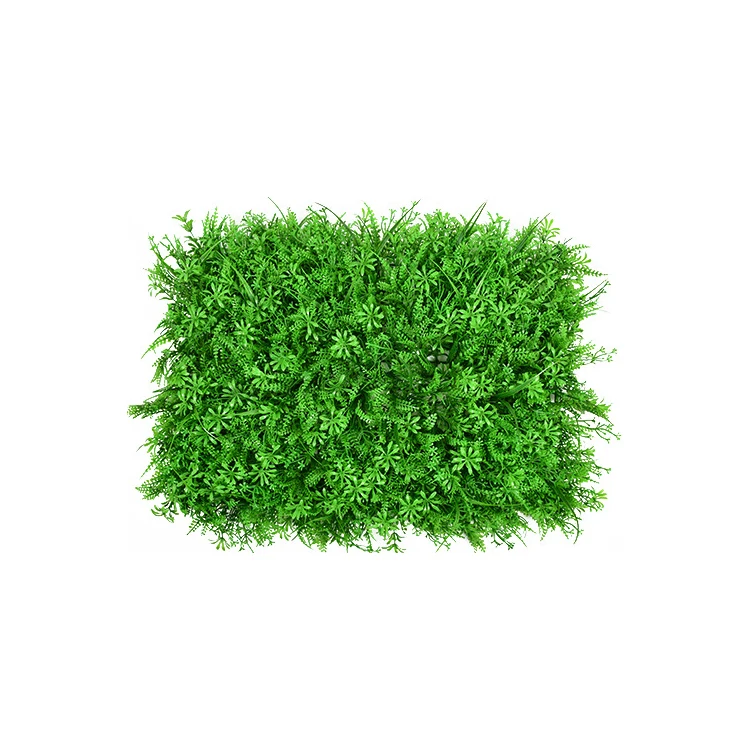 New Designed home decor plastic artificial plant Green wall For Restaurant Decoration