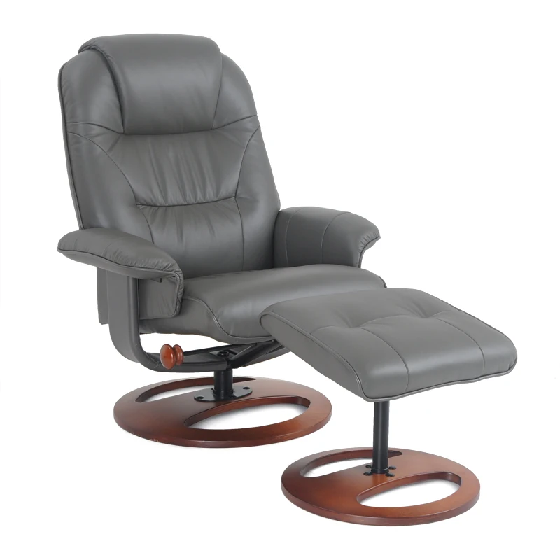 
Modern Swivel Luxury Recliner Leisure Massage Relax Chair with footstool 