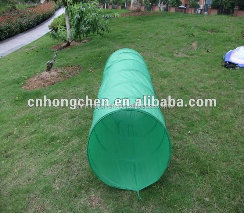 
Wholesale Pet Products Good Quality Blue Polyester Outdoor Dog Training Tunnel 