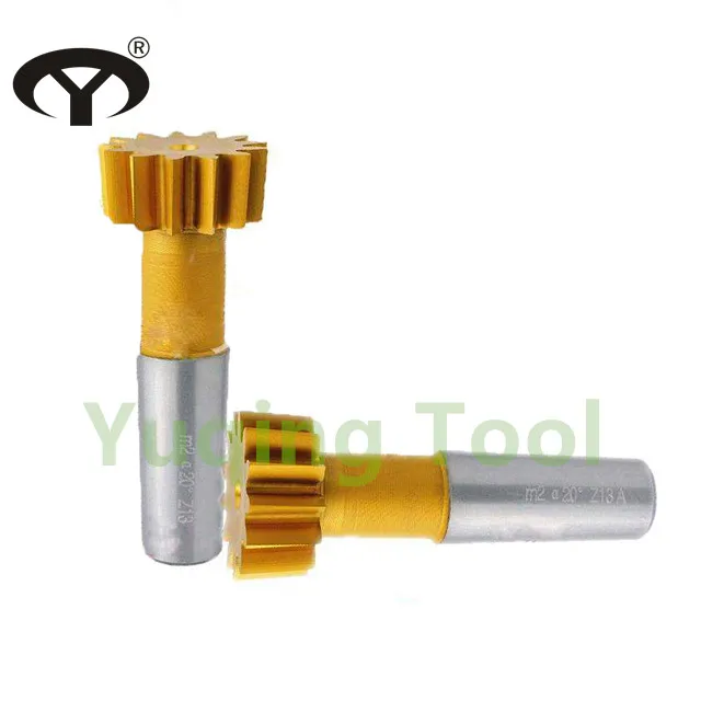 Резак для шестерни с коническим хвостовиком HSS M2 df25 мм