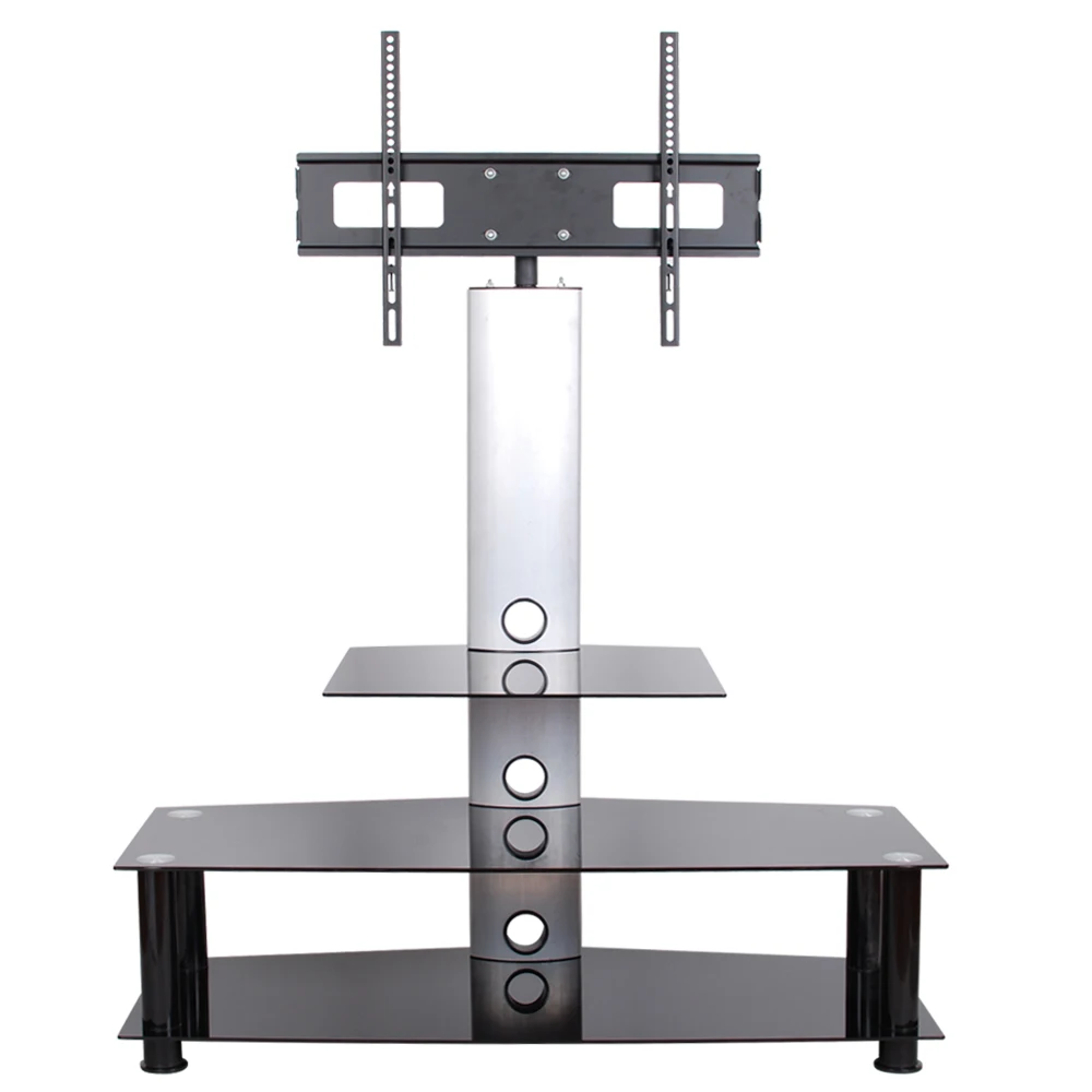 ТВ-стол из закаленного стекла