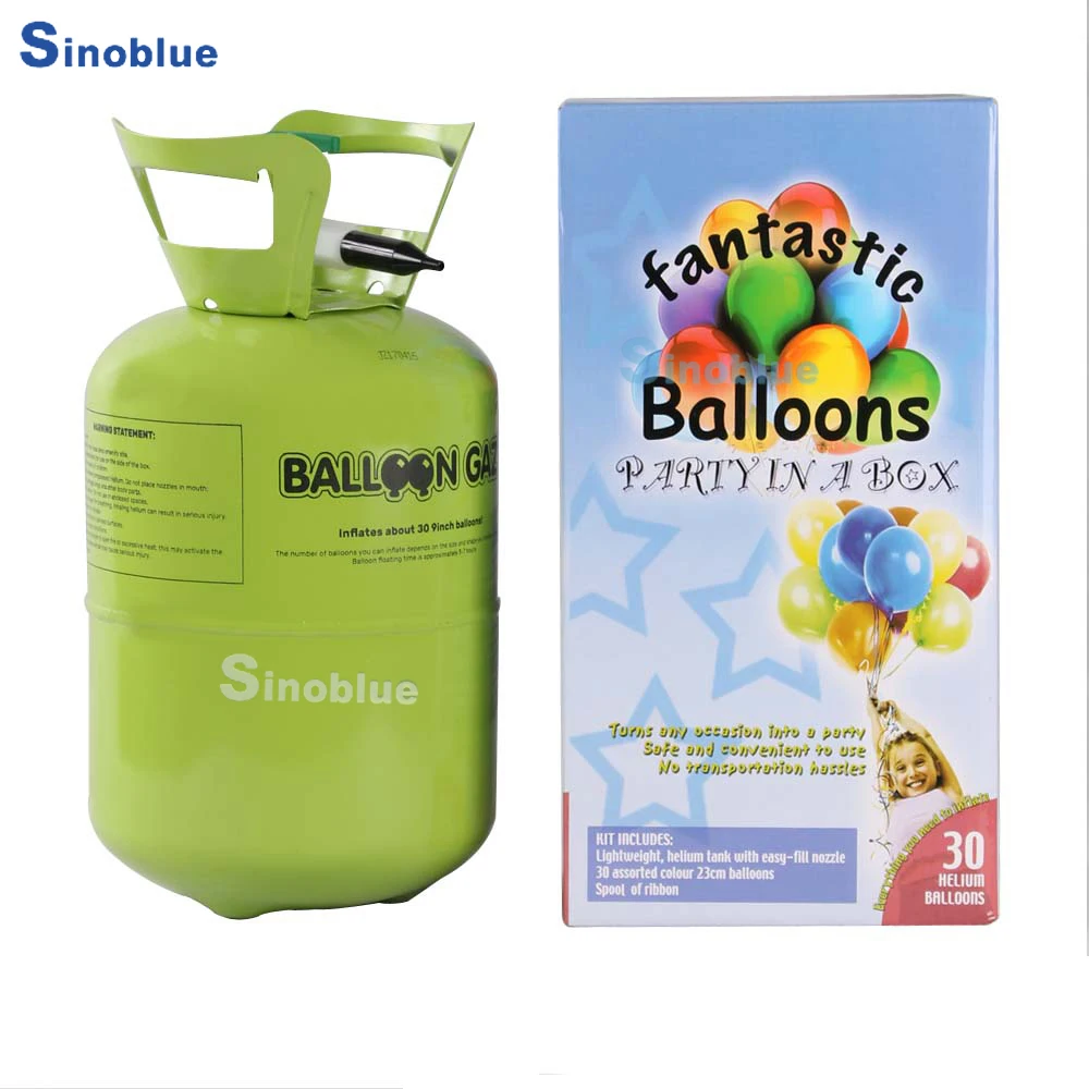 
7.1L steel helium balloon gas cylinder 
