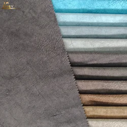 Super soft burnout holland velvet for luxury curtain and Upholstery Sofa Fabric