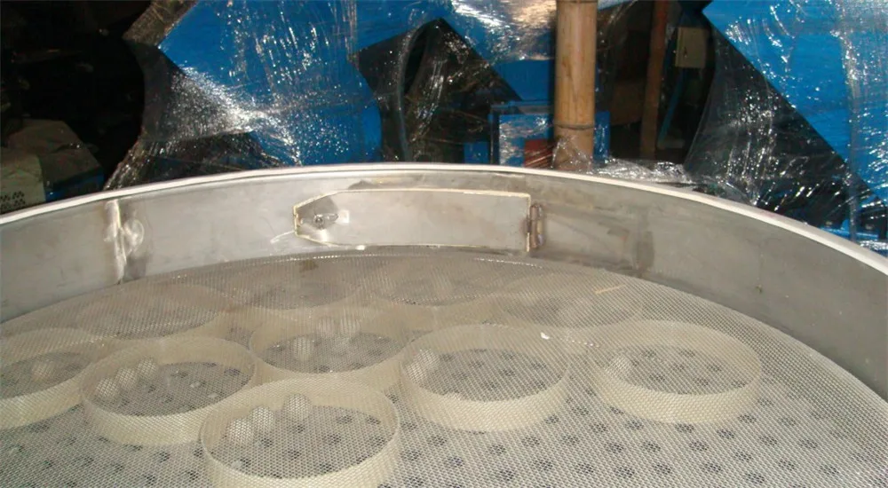  Автоматический ротационный вибрационный экран CE/ISO линейный двухуровневый Вибрационный экран/сито