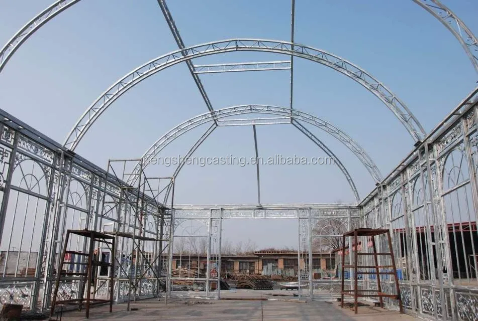 Victorian Glasshouse Conservatory Winter Gardenhouse Price HS-GREENHOUSE-161222