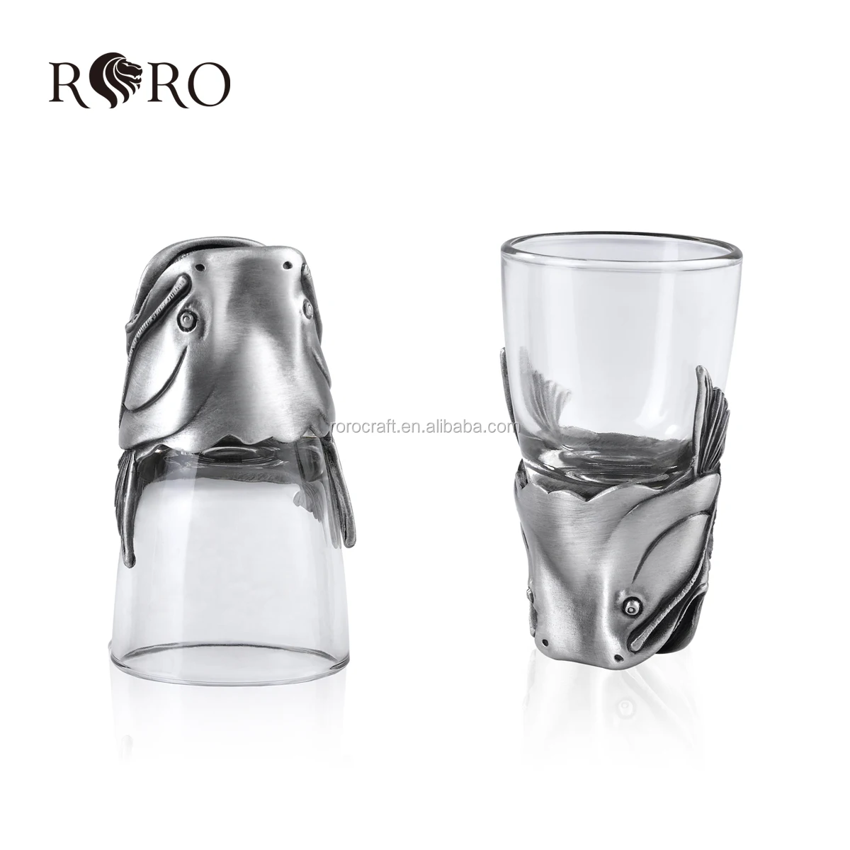 RORO 2 # обезьянка уникальная Оловянная металлическая поделка кабан элетент носорог песочные часы волк красная лиса сова кролик голова