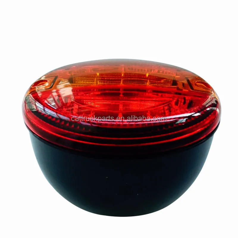 Hot Sale Parking Car 20leds Round Combination Tail Light 24v Trailer Indicator for truck tractors
