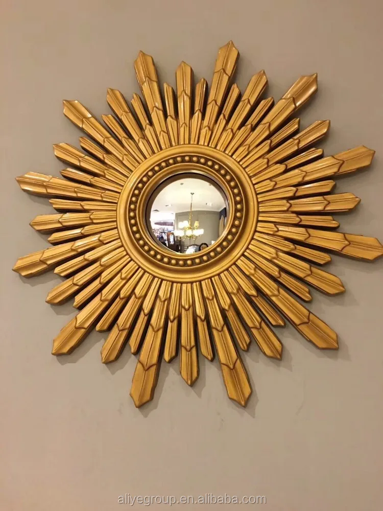 Home Decorating Decorative Wall Mirrors Design Wall Mirror Home Decoration for Salewooden Frame Elegant Luxury Oval European