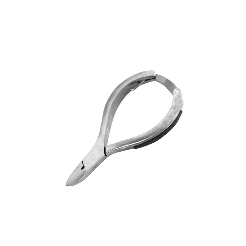 Лак для ногтей Педикюр щипцы с одной главной балкой с крючком из нержавеющей стали при помощи резинки на ручка Педикюр резак