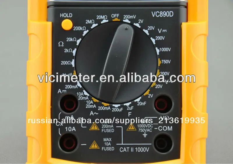 vc890d высокое качество проверка диодов цифровой мультиметр