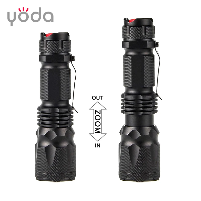 Hot selling D9201 tactical Flashlight with AA battery j5
