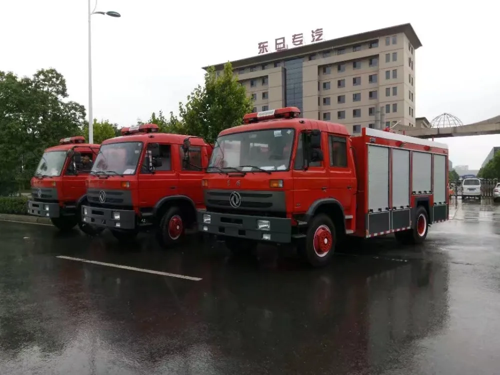 Dongfeng 4*2 fire fighting truck price, firetruck