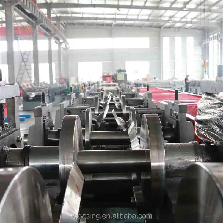 Hot-Sale  CZ Purlin Roll Forming Making Machine with gearbox driving