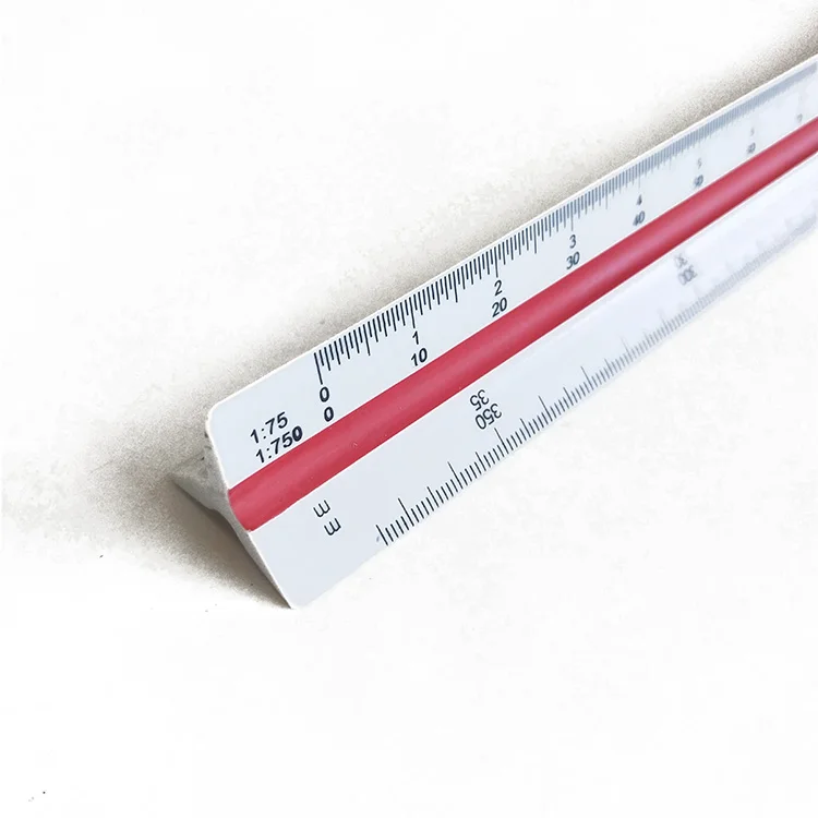 Architects and Engineers triangular Scale Ruler