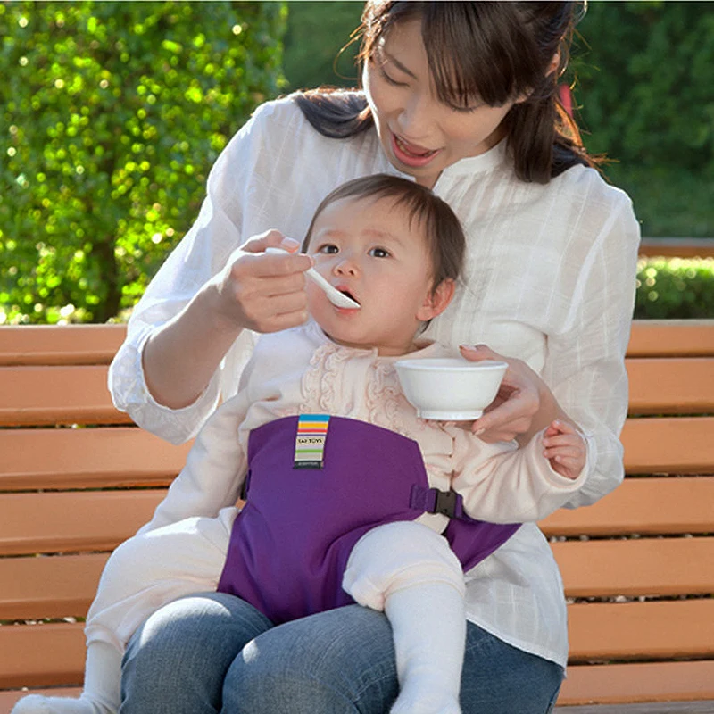 Portable Folding Dinning Feeding Highchair Baby Infant Safelty Seat chair belt