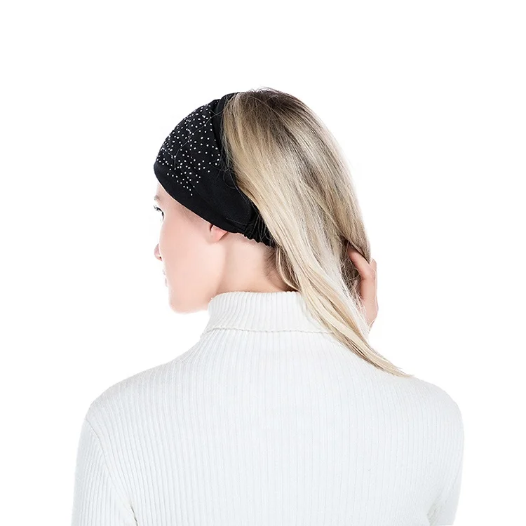 Women party accessories rhinestone crystal material headband