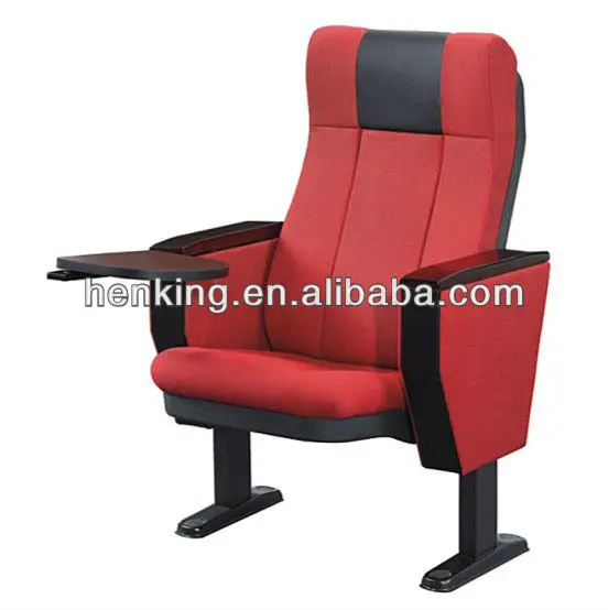 
lecture hall chair with writing table 