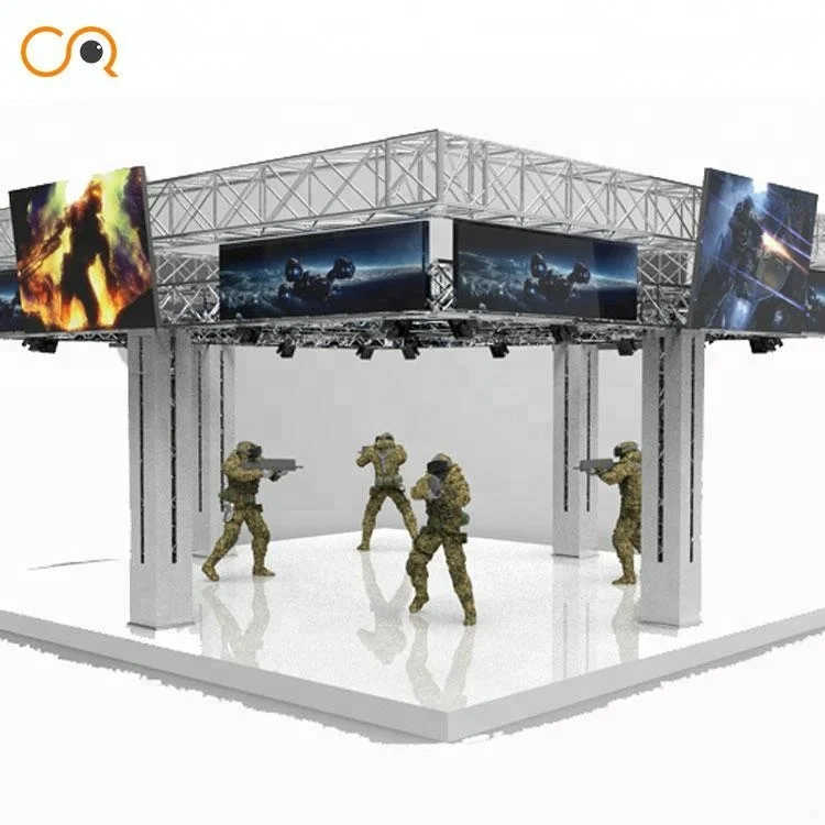 VR Theme park multiplayer virtual shooting game