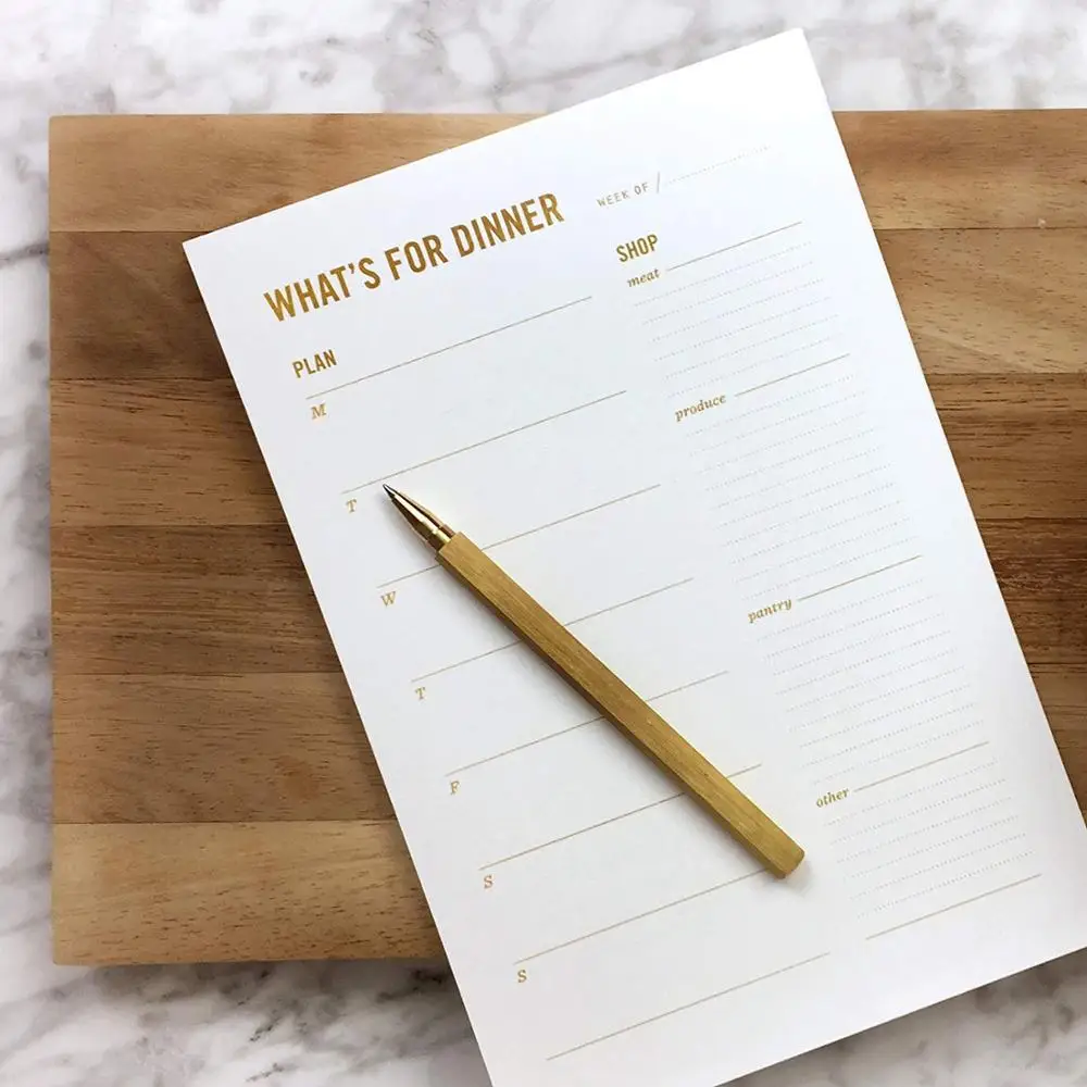 Magnetic Notepads for Refrigerator Shopping List | Memo Pad to Do Grocery Weekly
