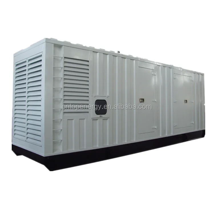 Container generator 1MW Large Power Plant generator 1000kva Factory sale CUMMS/FG Wilson/MTU/MWM 1000kw/1250kva diesel generator