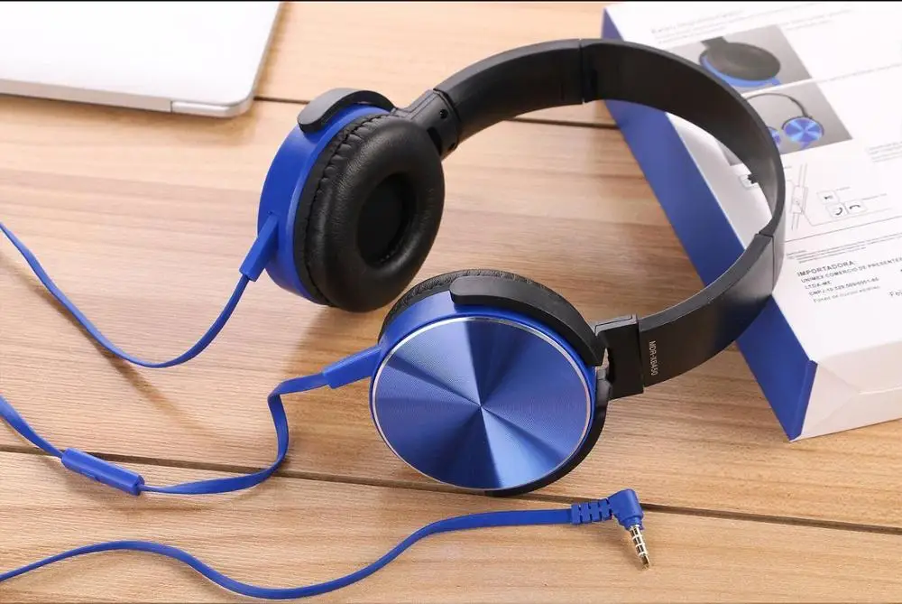 New High quality Wholesale metal  T-450 Wired earphone bass Headset Stereo sound Headphone Sports Headphone with Mic