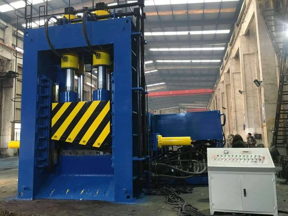 2019 заводская цена 400 тонн гидравлический металлический контейнер типа сдвига и резки