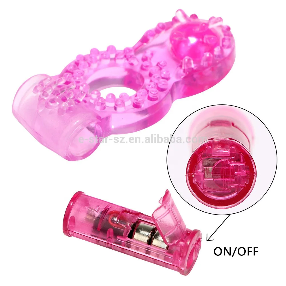 Silicone Vibrating Sex Toys Cock Ring Penis Ring, Ejaculating Delay Cock Ring