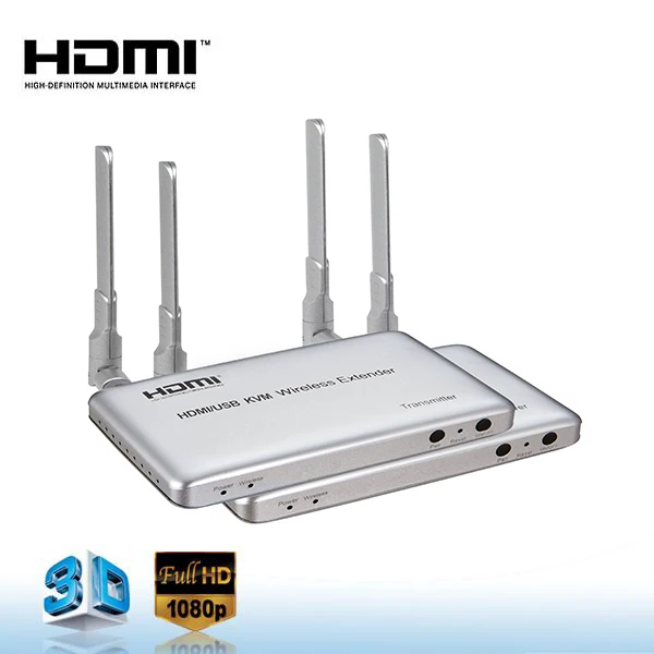  Беспроводной передатчик и приемник 1080P HDMI до 50
