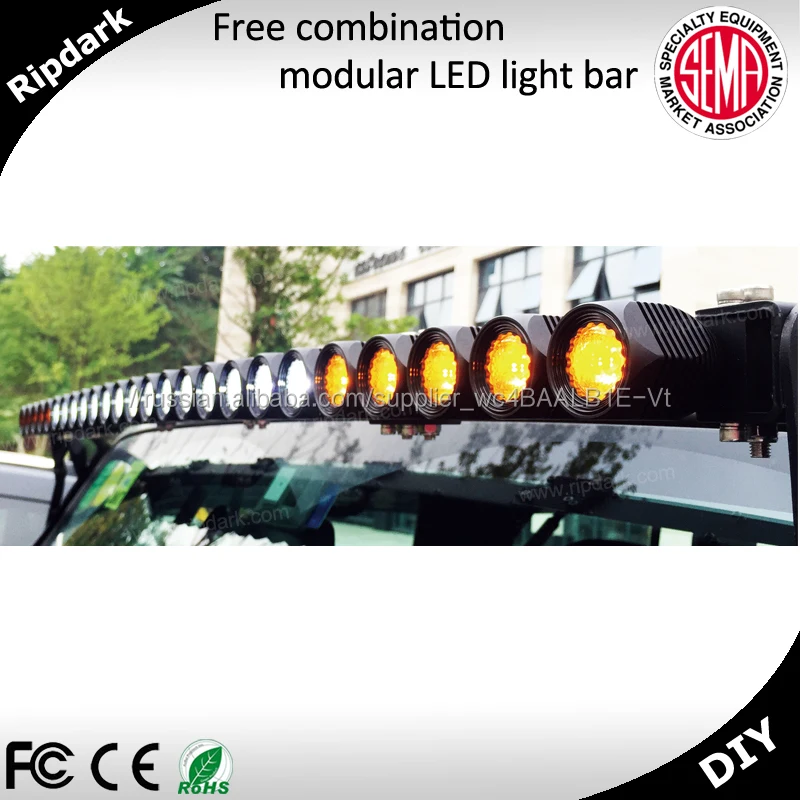 24 vlot из светодиодов свет бар автомобиль ce rohs 50 дюймов 4 x 4 бык бар из светодиодов внедорожный светлая полоса