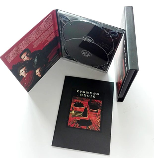 audio CD digipak + Book+ slipcase box packaging service
