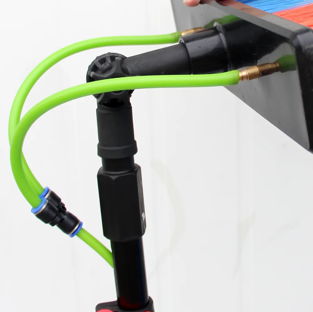 Extentool Water fed pole brush with long handle telescopic pole for solar panel cleaning equipment