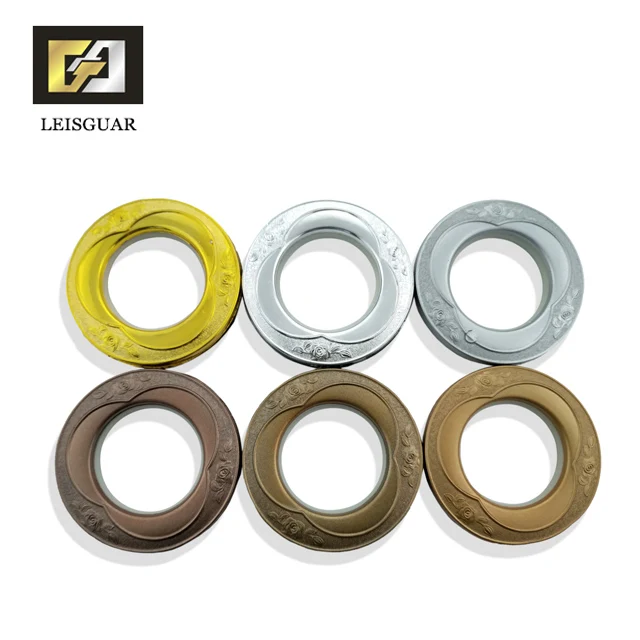 Beautiful Roses Design 75mm Curtain Accessories Curtain Pistons