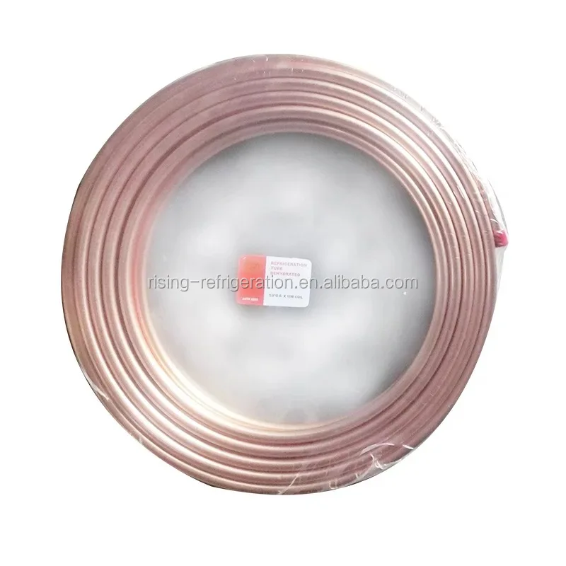ASTM B280 soft temper refrigeration copper tube