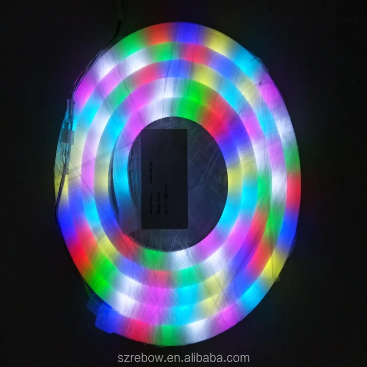 Pixel led 60LEDs 5V Neon Flex Digital Programmable dmx rgb led tube