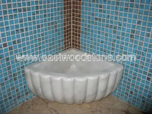 
lavamanos de marmol con pedestal 