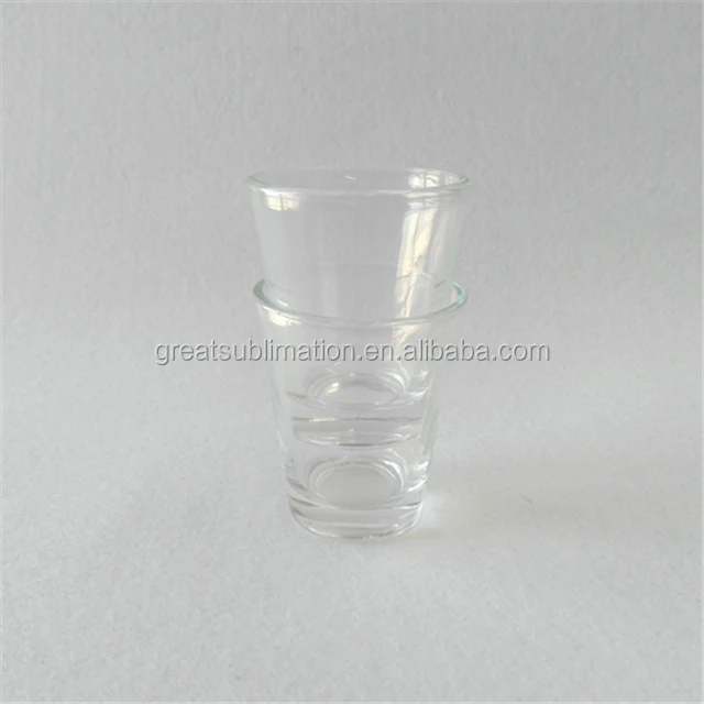 Пользовательская печать кружек, оптовая продажа 2 унции сублимационного стекла